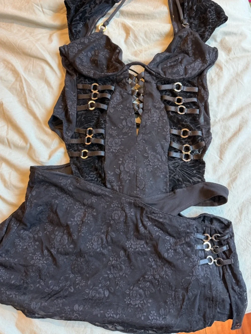 NWOT Black Outcast Dress - Picture 2 of 4